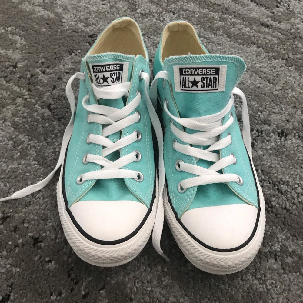 Light blue converse